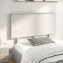 Solid white pine wood bed headboard 124x6x82.5 cm by vidaXL, Headboards and footboards - Ref: Foro24-819161, Price: 50,02 €, ...