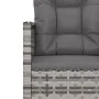 Garden furniture with cushions 3 pieces gray synthetic rattan by vidaXL, Garden sets - Ref: Foro24-319193, Price: 157,47 €, D...