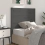 Kopfteil aus massivem grauem Kiefernholz, 96 x 4 x 100 cm von vidaXL, Kopf- und Fußteile - Ref: Foro24-818702, Preis: 44,08 €...