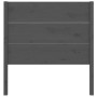 Kopfteil aus massivem grauem Kiefernholz, 96 x 4 x 100 cm von vidaXL, Kopf- und Fußteile - Ref: Foro24-818702, Preis: 44,08 €...