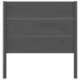 Kopfteil aus massivem grauem Kiefernholz, 96 x 4 x 100 cm von vidaXL, Kopf- und Fußteile - Ref: Foro24-818702, Preis: 43,50 €...