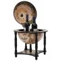 Botellero globo terráqueo madera maciza eucalipto negro by vidaXL, Wine and liquor cabinets - Ref: Foro24-343474, Price: 120,...