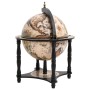 Botellero globo terráqueo madera maciza eucalipto negro by vidaXL, Wine and liquor cabinets - Ref: Foro24-343474, Price: 131,...