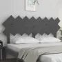 Cabecero de cama madera maciza de pino gris 159,5x3x80,5 cm de vidaXL, Cabeceros y pies de cama - Ref: Foro24-819232, Precio:...