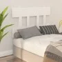 Bettkopfteil aus massivem weißem Kiefernholz, 103,5 x 3 x 81 cm von vidaXL, Kopf- und Fußteile - Ref: Foro24-819106, Preis: 3...