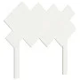 Solid white pine wood bed headboard 92x3x81 cm by vidaXL, Headboards and footboards - Ref: Foro24-819201, Price: 22,75 €, Dis...