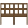 Bettkopfteil aus massivem Kiefernholz in Honigbraun, 145,5 x 4 x 100 cm von vidaXL, Kopf- und Fußteile - Ref: Foro24-818923, ...