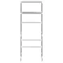 2-tier shelf above gray iron toilet 53.5x28x143 cm by vidaXL, Towel racks - Ref: Foro24-343134, Price: 16,81 €, Discount: %