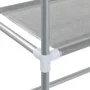 2-tier shelf above gray iron toilet 53.5x28x143 cm by vidaXL, Towel racks - Ref: Foro24-343134, Price: 16,81 €, Discount: %