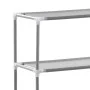 2-tier shelf above gray iron toilet 53.5x28x143 cm by vidaXL, Towel racks - Ref: Foro24-343134, Price: 16,81 €, Discount: %