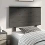 Solid gray pine wood bed headboard 104x6x82.5 cm by vidaXL, Headboards and footboards - Ref: Foro24-819157, Price: 51,79 €, D...