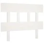 Cabecero de cama madera maciza de pino blanco 95,5x3x81 cm de vidaXL, Cabeceros y pies de cama - Ref: Foro24-819101, Precio: ...