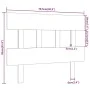 Cabecero de cama madera maciza de pino negro 78,5x3x81 cm de vidaXL, Cabeceros y pies de cama - Ref: Foro24-819099, Precio: 2...