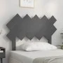 Solid gray pine wood bed headboard 104x3x80.5 cm by vidaXL, Headboards and footboards - Ref: Foro24-819207, Price: 37,09 €, D...