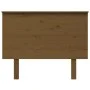 Honey brown solid pine wood bed headboard 104x6x82.5cm by vidaXL, Headboards and footboards - Ref: Foro24-819158, Price: 49,3...
