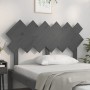 Bettkopfteil aus massivem grauem Kiefernholz, 132 x 3 x 81 cm von vidaXL, Kopf- und Fußteile - Ref: Foro24-819217, Preis: 45,...