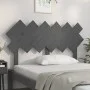 Bettkopfteil aus massivem grauem Kiefernholz, 132 x 3 x 81 cm von vidaXL, Kopf- und Fußteile - Ref: Foro24-819217, Preis: 45,...