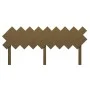 Honey brown pine solid wood bed headboard 178x3x80.5 cm by vidaXL, Headboards and footboards - Ref: Foro24-819238, Price: 36,...