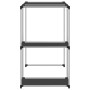 Black iron washing machine shelf 87x55x90.5 cm by vidaXL, Towel racks - Ref: Foro24-343145, Price: 22,91 €, Discount: %