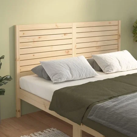 Bettkopfteil aus massivem Kiefernholz, 166 x 4 x 100 cm von vidaXL, Kopf- und Fußteile - Ref: Foro24-819030, Preis: 70,30 €, ...