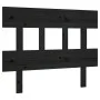 Cabecero de cama madera maciza de pino negro 103,5x3x81 cm de vidaXL, Cabeceros y pies de cama - Ref: Foro24-819109, Precio: ...