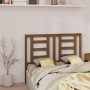 Bettkopfteil aus massivem Kiefernholz in Honigbraun, 126 x 4 x 100 cm von vidaXL, Kopf- und Fußteile - Ref: Foro24-818813, Pr...