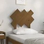 Solid pine wood bed headboard honey brown 72.5x3x81 cm by vidaXL, Headboards and footboards - Ref: Foro24-819198, Price: 19,2...
