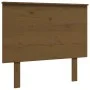 Bettkopfteil aus massivem Kiefernholz in Honigbraun, 94 x 6 x 82,5 cm von vidaXL, Kopf- und Fußteile - Ref: Foro24-819153, Pr...