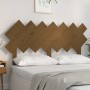Bettkopfteil aus massivem Kiefernholz in Honigbraun, 141 x 3 x 80,5 cm von vidaXL, Kopf- und Fußteile - Ref: Foro24-819223, P...