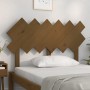 Bettkopfteil aus massivem Kiefernholz, honigbraun, 122,5 x 3 x 80,5 cm von vidaXL, Kopf- und Fußteile - Ref: Foro24-819213, P...