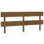 Bettkopfteil aus massivem Kiefernholz in Honigbraun, 184 x 3 x 81 cm von vidaXL, Kopf- und Fußteile - Ref: Foro24-819088, Pre...