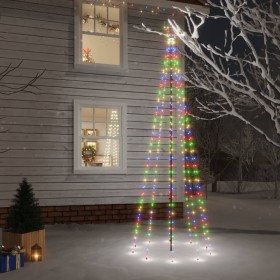 Árbol de Navidad con pincho 310 LED de colores 300 cm