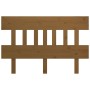 Honey brown solid pine wood bed headboard 143.5x3x81cm by vidaXL, Headboards and footboards - Ref: Foro24-819123, Price: 33,8...