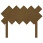 Bettkopfteil aus massivem Kiefernholz in Honigbraun, 104 x 3 x 80,5 cm von vidaXL, Kopf- und Fußteile - Ref: Foro24-819208, P...