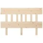 Cabecero de cama madera maciza de pino 153,5x3x81 cm de vidaXL, Cabeceros y pies de cama - Ref: Foro24-819125, Precio: 39,78 ...