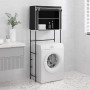 2-level black iron washer shelf 71x29.5x170.5cm by vidaXL, Towel racks - Ref: Foro24-343135, Price: 29,17 €, Discount: %