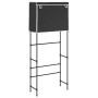 2-level black iron washer shelf 71x29.5x170.5cm by vidaXL, Towel racks - Ref: Foro24-343135, Price: 29,17 €, Discount: %
