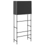 2-level black iron washer shelf 71x29.5x170.5cm by vidaXL, Towel racks - Ref: Foro24-343135, Price: 29,17 €, Discount: %
