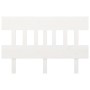Cabecero de cama madera maciza de pino blanco 143,5x3x81 cm