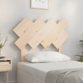 Bettkopfteil aus massivem Kiefernholz, 92 x 3 x 81 cm von vidaXL, Kopf- und Fußteile - Ref: Foro24-819200, Preis: 24,20 €, Ra...