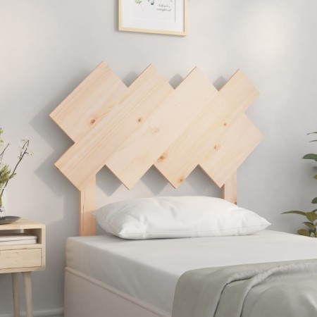 Bettkopfteil aus massivem Kiefernholz, 92 x 3 x 81 cm von vidaXL, Kopf- und Fußteile - Ref: Foro24-819200, Preis: 24,48 €, Ra...