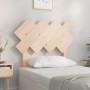 Bettkopfteil aus massivem Kiefernholz, 92 x 3 x 81 cm von vidaXL, Kopf- und Fußteile - Ref: Foro24-819200, Preis: 24,48 €, Ra...
