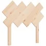 Solid pine wood bed headboard 92x3x81 cm by vidaXL, Headboards and footboards - Ref: Foro24-819200, Price: 24,20 €, Discount: %