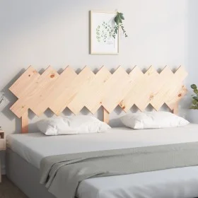 Bettkopfteil aus massivem Kiefernholz, 196 x 3 x 80,5 cm von vidaXL, Kopf- und Fußteile - Ref: Foro24-819240, Preis: 42,94 €,...