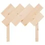 Solid pine wood bed headboard 92x3x81 cm by vidaXL, Headboards and footboards - Ref: Foro24-819200, Price: 24,20 €, Discount: %
