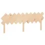 Solid pine wood bed headboard 196x3x80.5 cm by vidaXL, Headboards and footboards - Ref: Foro24-819240, Price: 42,93 €, Discou...