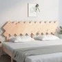 Solid pine wood bed headboard 196x3x80.5 cm by vidaXL, Headboards and footboards - Ref: Foro24-819240, Price: 42,93 €, Discou...