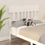 Cabecero de cama madera maciza de pino blanco 163,5x3x81 cm de vidaXL, Cabeceros y pies de cama - Ref: Foro24-819131, Precio:...
