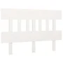 Solid white pine wood bed headboard 163.5x3x81 cm by vidaXL, Headboards and footboards - Ref: Foro24-819131, Price: 39,19 €, ...