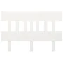Solid white pine wood bed headboard 163.5x3x81 cm by vidaXL, Headboards and footboards - Ref: Foro24-819131, Price: 39,19 €, ...